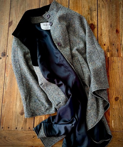Neu harris tweed - tweed, poncho