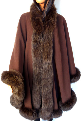 Exquisiter pelz blaufuchs cape - blaufuchs,
