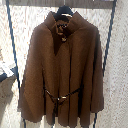 Italy damen poncho - italy, braun