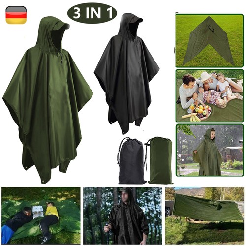 3in1 regenponcho poncho mit - regenponcho,