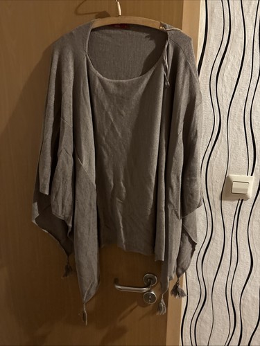 Poncho überwurf cape mit - poncho,