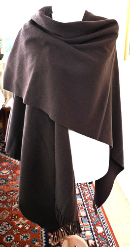 Poncho woll cape warm und - warm,