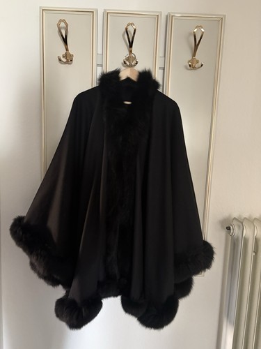 Damen poncho cape mantel - poncho,