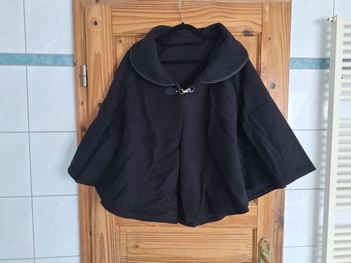 Cape poncho umhang schwarz - cape,