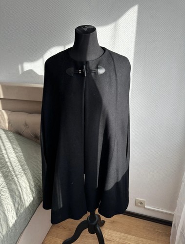 Zara cape poncho schwarz - zara,