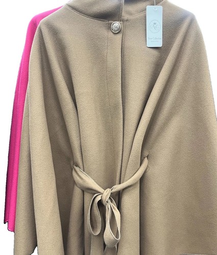 Damen cape poncho camel - cape,