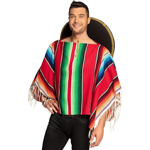 Bunter mexiko poncho - bunter,