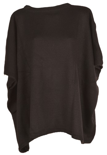 Damen poncho oversize - damen, strick
