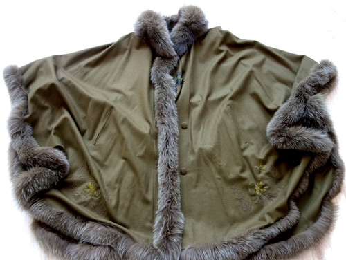 Neu exquisiter pelz blaufuchs - pelz,