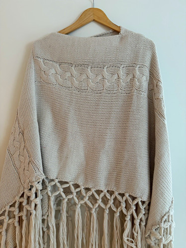 Yehwang poncho cape - yehwang, stola