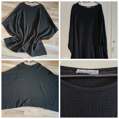 Label soul musselin poncho - soul,