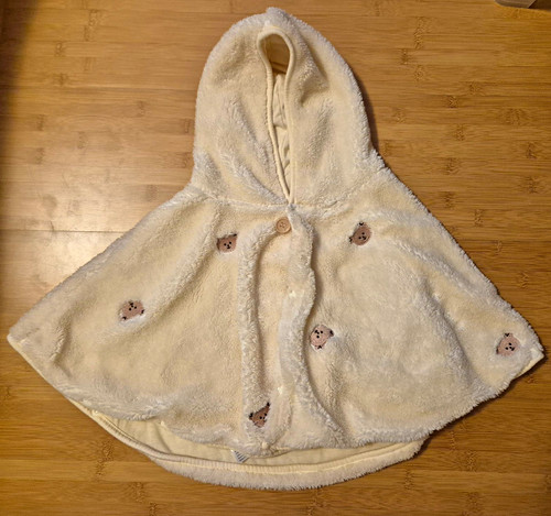 Kuscheliger baby poncho - baby, /